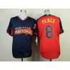 Cheap Hunter Pence Giants Jersey From China #8 Blue-Red National League