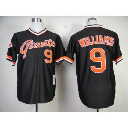 Cheap Matt Williams Giants Jersey From China #9 Black throwback