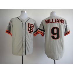 Cheap Matt Williams Giants Jersey From China #9 Grey SF