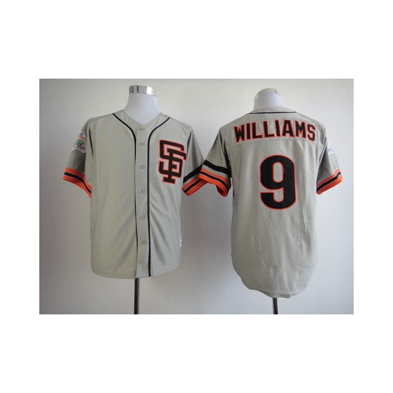 Cheap Matt Williams Giants Jersey From China #9 Grey SF