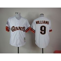 Cheap Matt Williams Giants Jersey From China #9 White throwback 1989