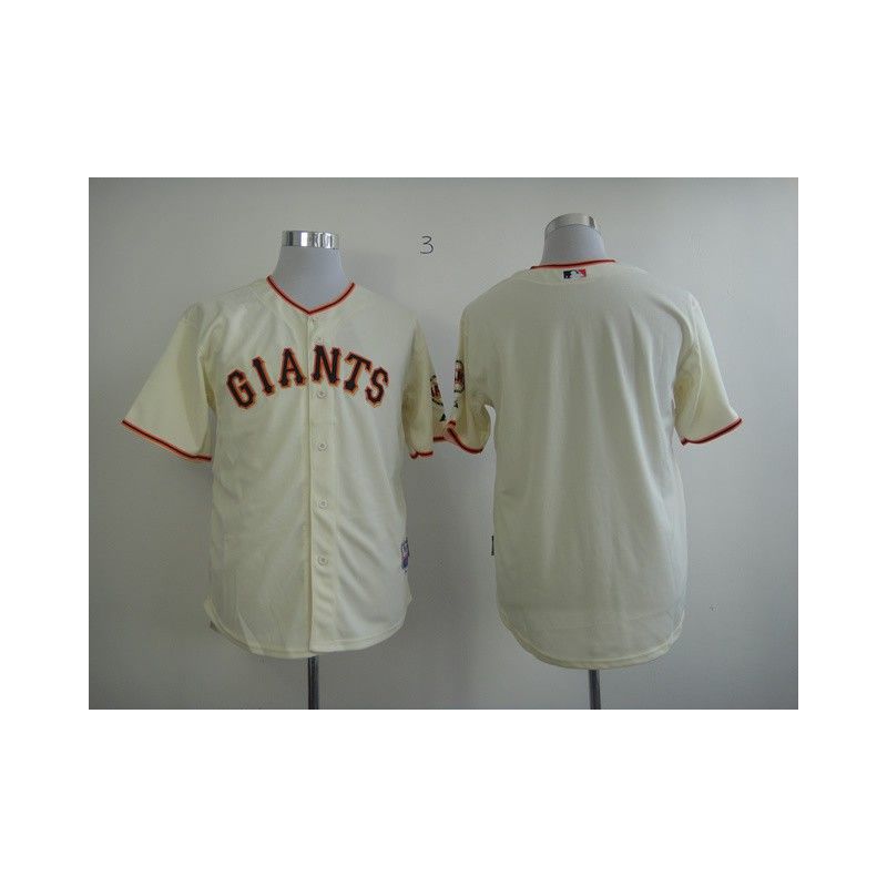 Cheap Giants Jersey From China Cream Blank