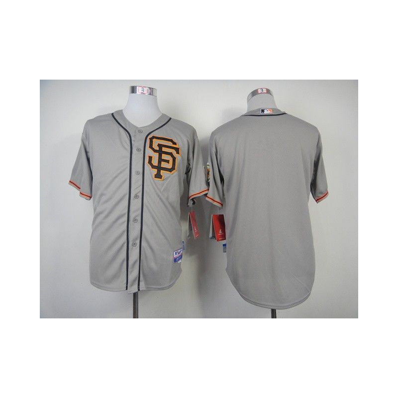 Cheap Giants Jersey From China Grey SF Blank