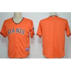 Cheap Giants Jersey From China Orange Blank