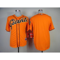 Cheap Giants Jersey From China Orange 2014 new Blank