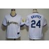 Cheap Ken Griffey Jr Mariners Jersey From China #24 White 1979 Turn Back The Clock