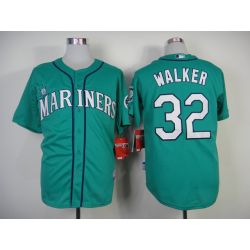 Cheap Taijuan Walker Mariners Jersey From China #32 Green