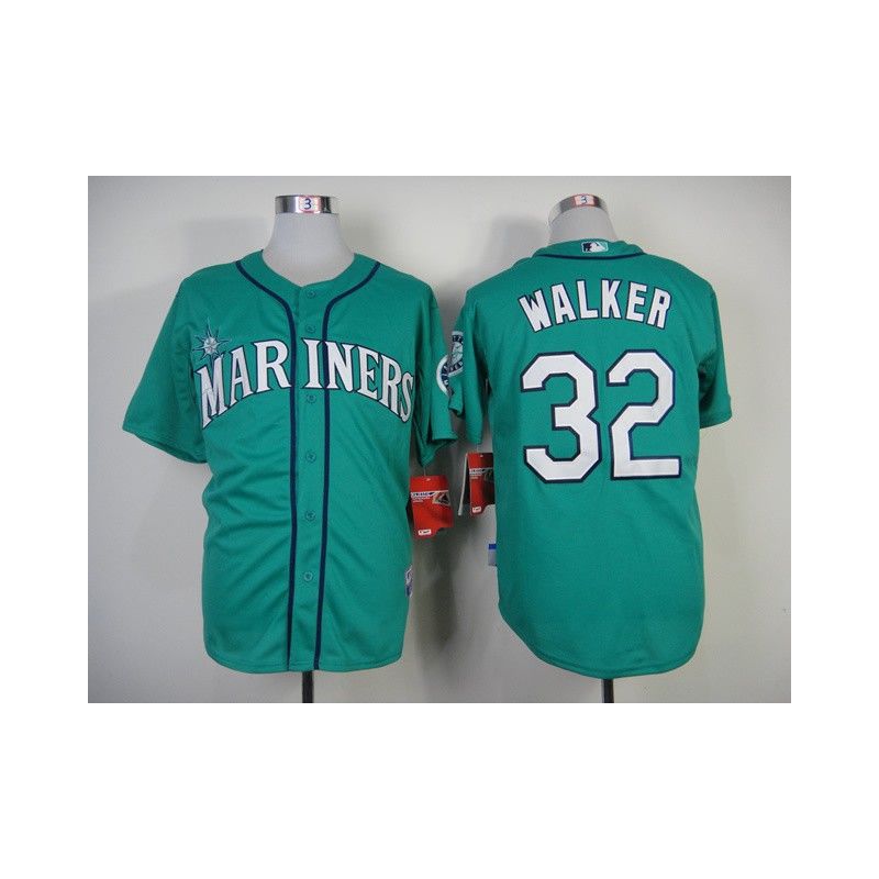 Cheap Taijuan Walker Mariners Jersey From China #32 Green