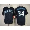 Cheap Felix Hernandez Mariners Jersey From China #34 Blue