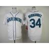 Cheap Felix Hernandez Mariners Jersey From China #34 White