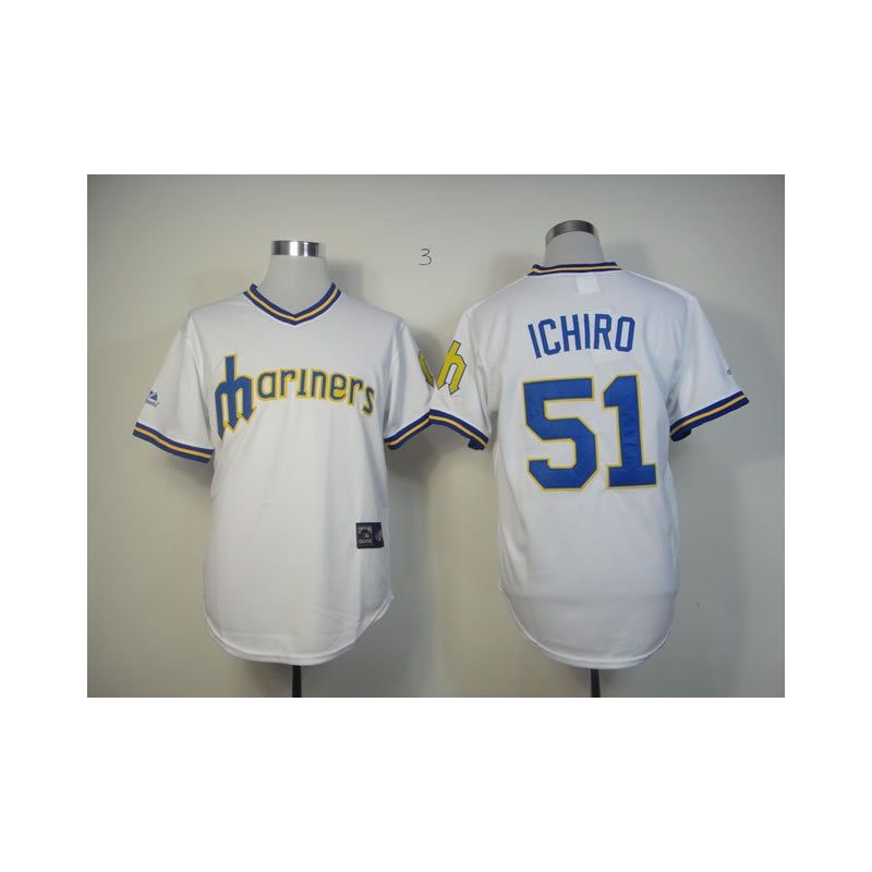 Cheap Ichiro Suzuki Mariners Jersey From China #51 White 1979 Turn Back The Clock Cheap Ichiro Suzuki Mariners Jersey From China #51 White 1979 Turn Back The Clock