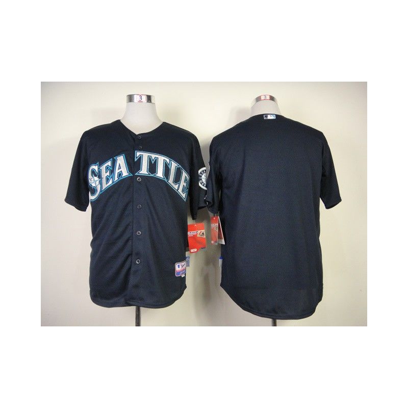 Cheap Mariners Jersey From China Blue Blank