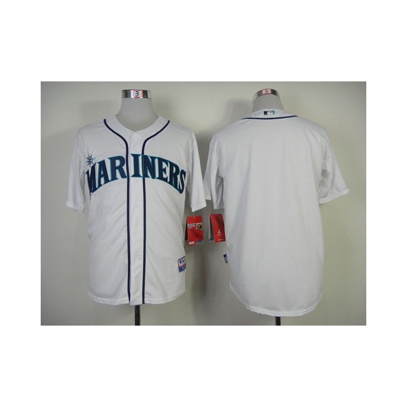 Cheap Mariners Jersey From China White Blank