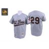 Cheap Satchel Paige Browns Jersey From China #29 HEMP Grey throwback