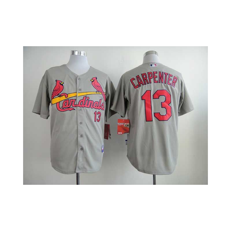 Cheap Matt Carpenter Cardinals Jersey From China #13 Grey Cheap Matt Carpenter Cardinals Jersey From China #13 Grey