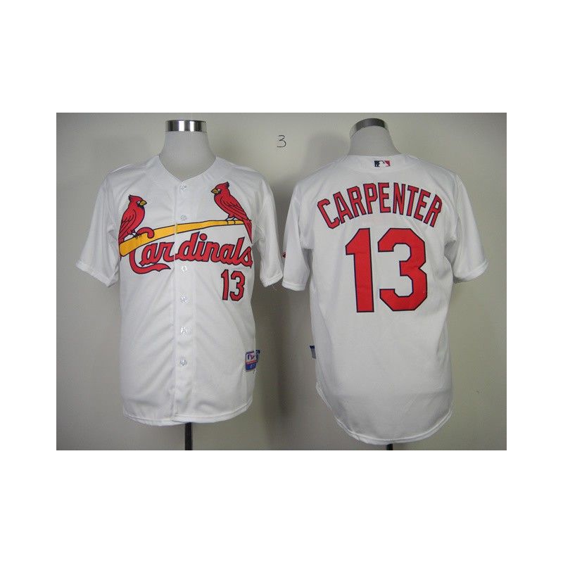 Cheap Matt Carpenter Cardinals Jersey From China #13 White Cheap Matt Carpenter Cardinals Jersey From China #13 White