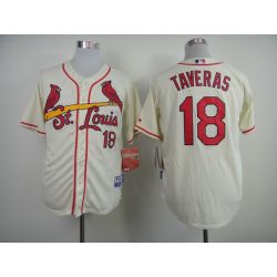 Cheap Oscar Taveras Cardinals Jersey From China #18 Cream