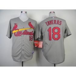 Cheap Oscar Taveras Cardinals Jersey From China #18 Grey