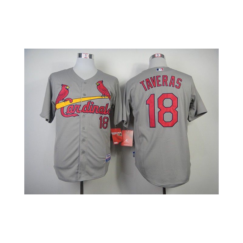 Cheap Oscar Taveras Cardinals Jersey From China #18 Grey Cheap Oscar Taveras Cardinals Jersey From China #18 Grey