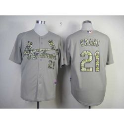 Cheap Allen Craig Cardinals Jersey From China #21 Grey Camo Font