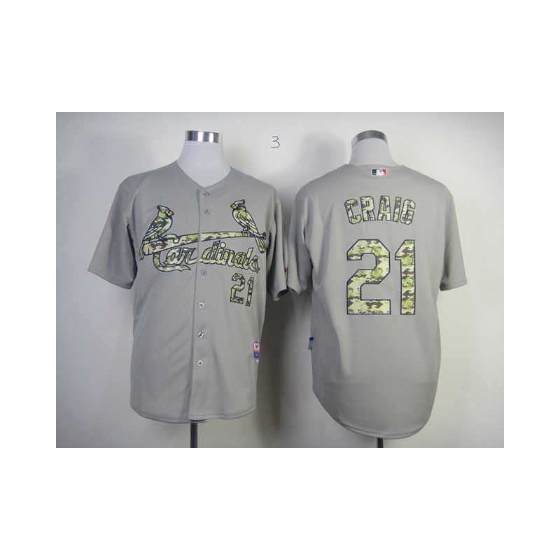 Cheap Allen Craig Cardinals Jersey From China #21 Grey Camo Font Cheap Allen Craig Cardinals Jersey From China #21 Grey Camo Font