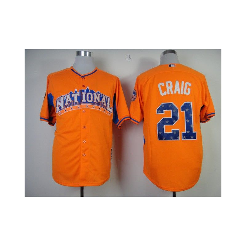Cheap Allen Craig Cardinals Jersey From China #21 Orange 2013 All-Star Cheap Allen Craig Cardinals Jersey From China #21 Orange 2013 All-Star