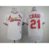 Cheap Allen Craig Cardinals Jersey From China #21 White 1982 Turn Back The Clock