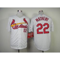 Cheap Mike Matheny Cardinals Jersey From China #22 White