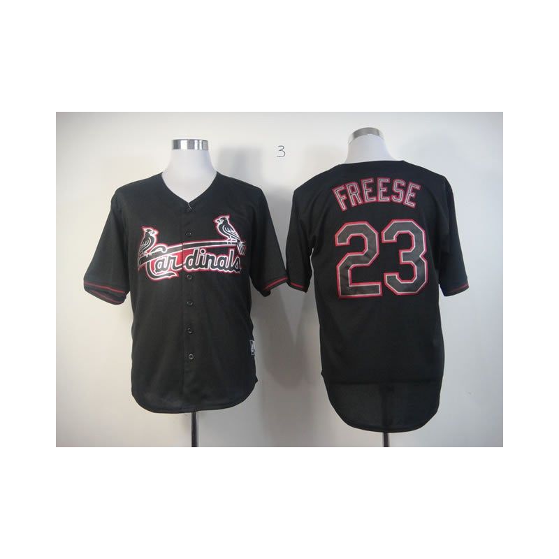 Cheap David Freese Cardinals Jersey From China #23 Black Fashion Cheap David Freese Cardinals Jersey From China #23 Black Fashion