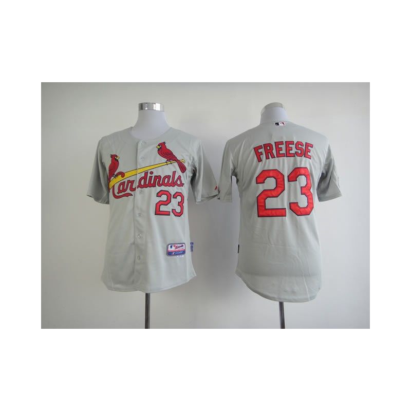 Cheap David Freese Cardinals Jersey From China #23 Grey Cheap David Freese Cardinals Jersey From China #23 Grey
