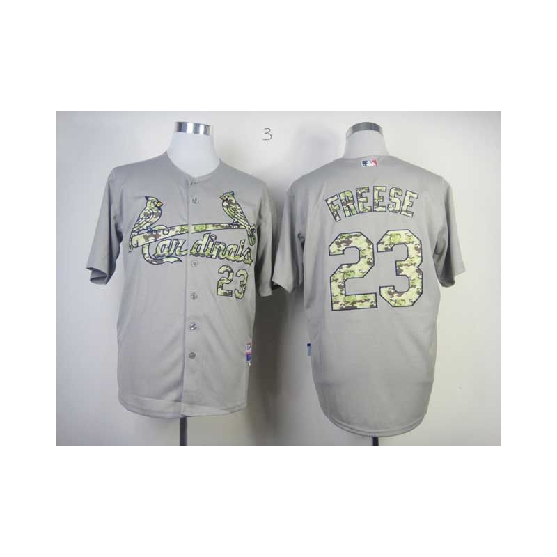 Cheap David Freese Cardinals Jersey From China #23 Grey Camo Font Cheap David Freese Cardinals Jersey From China #23 Grey Camo Font