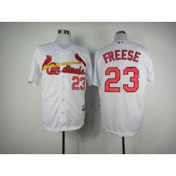 Cheap David Freese Cardinals Jersey From China #23 White
