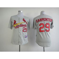 Cheap Chris Carpenter Cardinals Jersey From China #29 Grey
