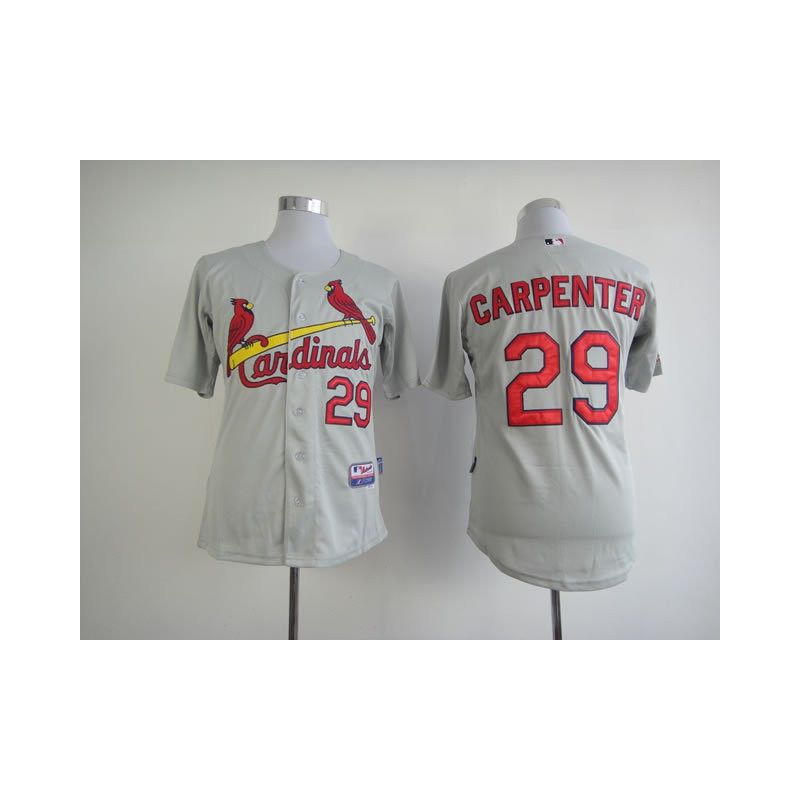 Cheap Chris Carpenter Cardinals Jersey From China #29 Grey Cheap Chris Carpenter Cardinals Jersey From China #29 Grey