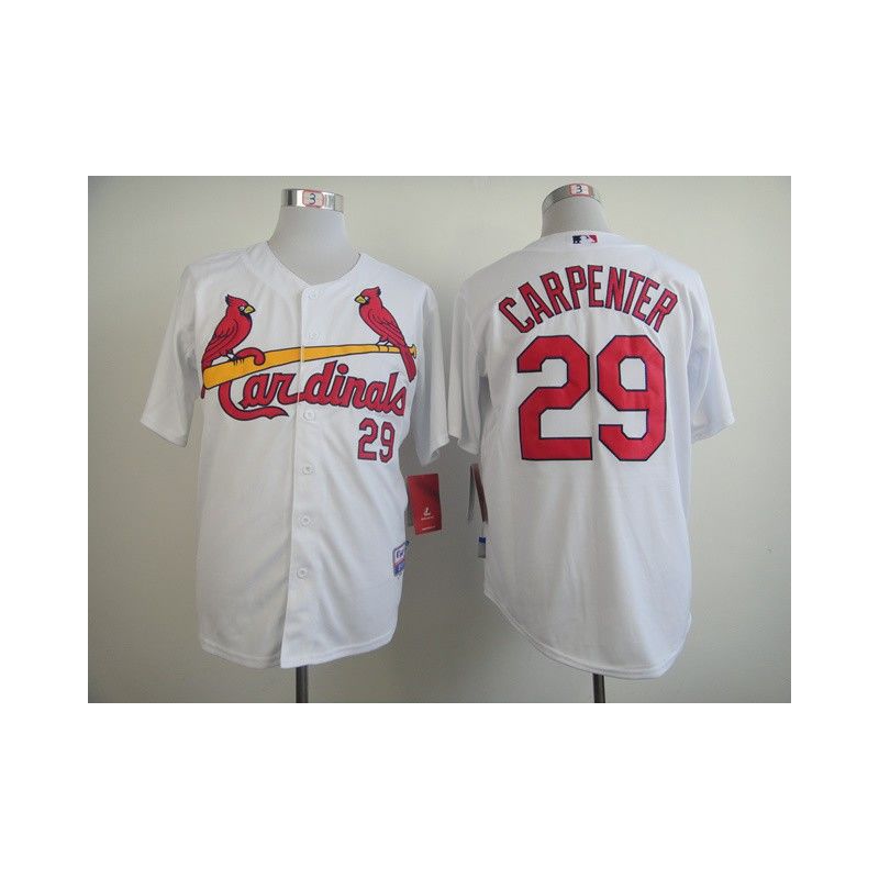 Cheap Chris Carpenter Cardinals Jersey From China #29 White Cheap Chris Carpenter Cardinals Jersey From China #29 White