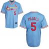 Cheap Albert Pujols Cardinals Jersey From China #5 Blue throwback 1982