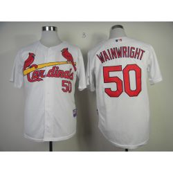 Cheap Adam Wainwright Cardinals Jersey From China #50 White