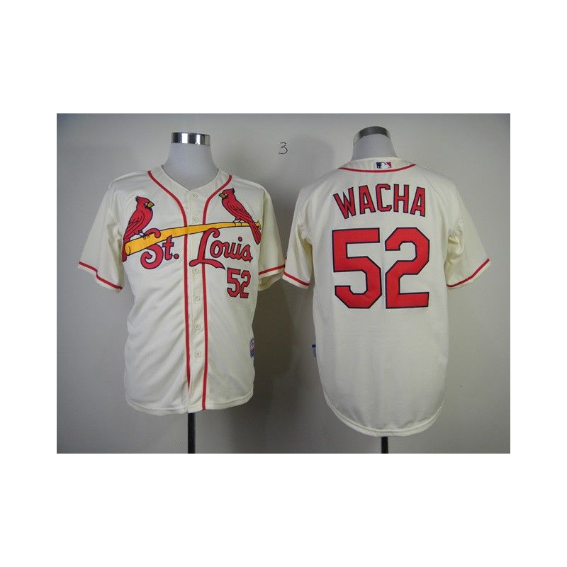 Cheap Michael Wacha Cardinals Jersey From China #52 Cream Cheap Michael Wacha Cardinals Jersey From China #52 Cream