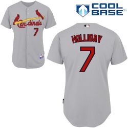 Cheap Matt Holliday Cardinals Jersey From China #7 Grey