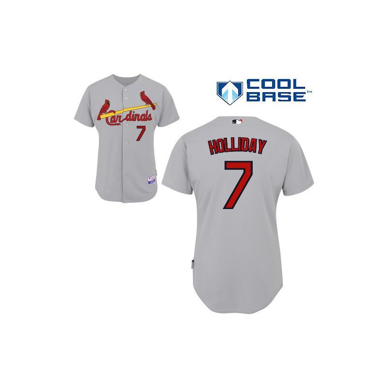 Cheap Matt Holliday Cardinals Jersey From China #7 Grey Cheap Matt Holliday Cardinals Jersey From China #7 Grey