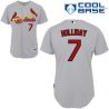 Cheap Matt Holliday Cardinals Jersey From China #7 Grey