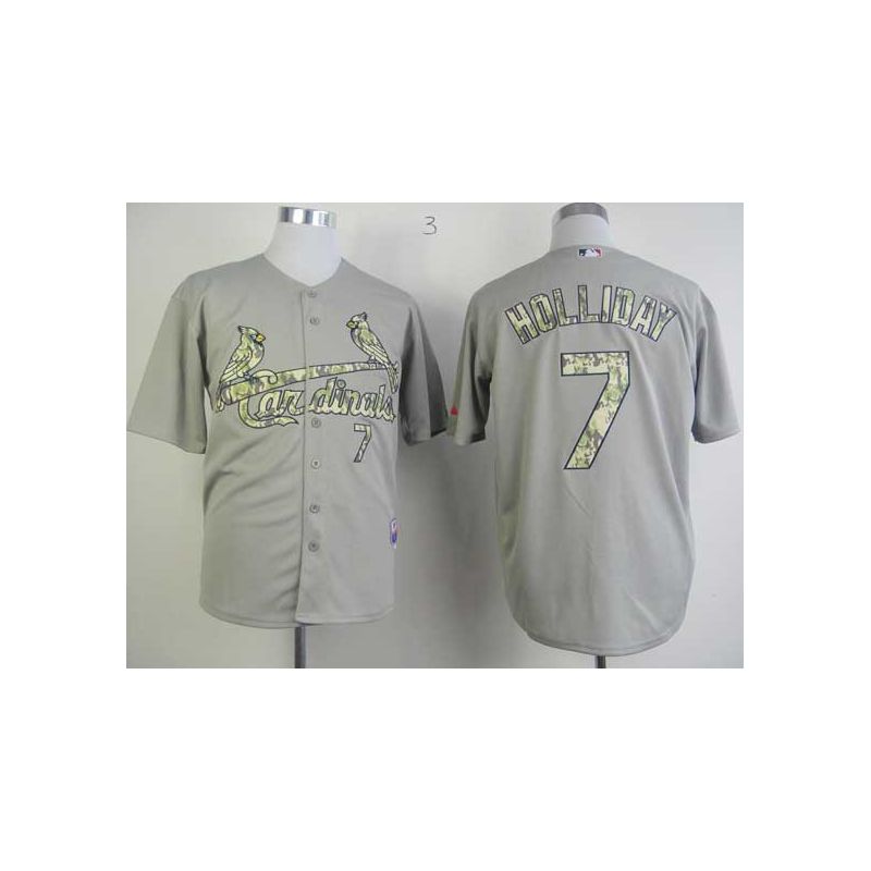 Cheap Matt Holliday Cardinals Jersey From China #7 Grey Camo Font Cheap Matt Holliday Cardinals Jersey From China #7 Grey Camo Font