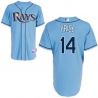 Cheap David Price Rays Jersey From China #14 Light Blue