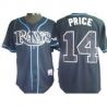 Cheap David Price Rays Jersey From China #14 Navy