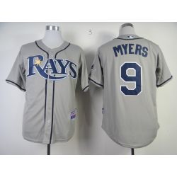 Cheap Wil Myers Rays Jersey From China #9 Grey