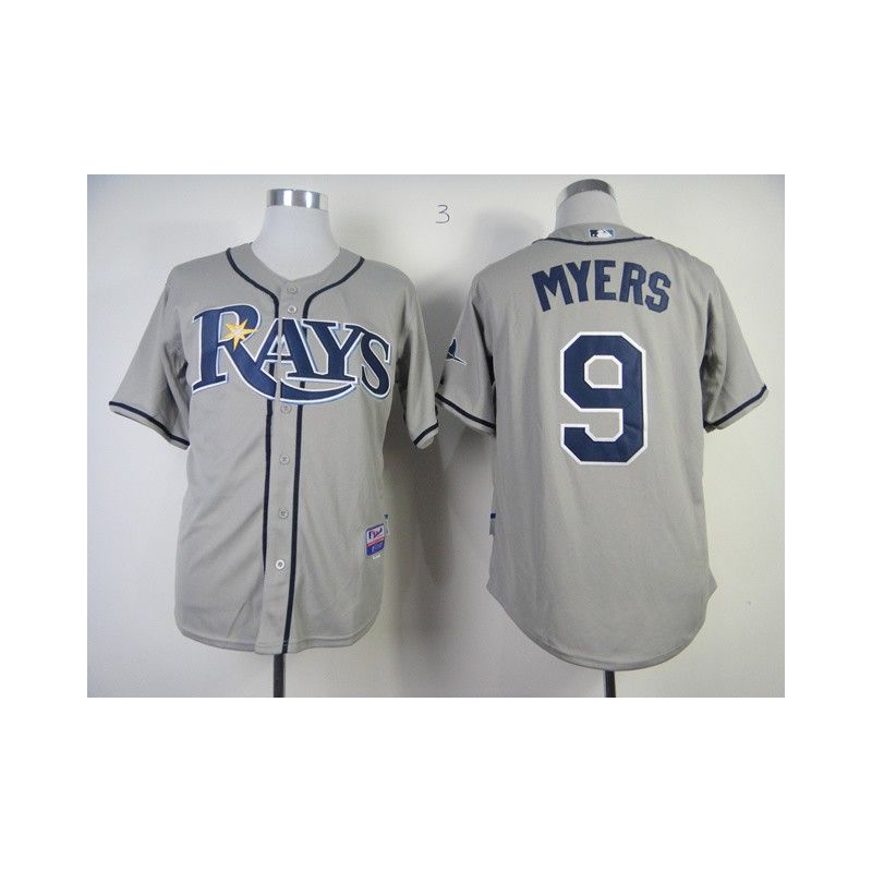 Cheap Wil Myers Rays Jersey From China #9 Grey