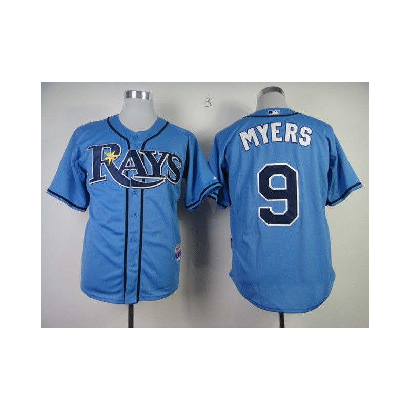 Cheap Wil Myers Rays Jersey From China #9 Light Blue