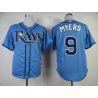 Cheap Wil Myers Rays Jersey From China #9 Light Blue