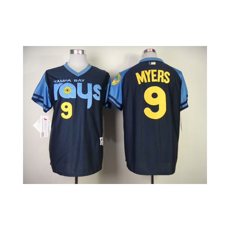 Cheap Wil Myers Rays Jersey From China #9 Navy 1970 Turn Back The Clock