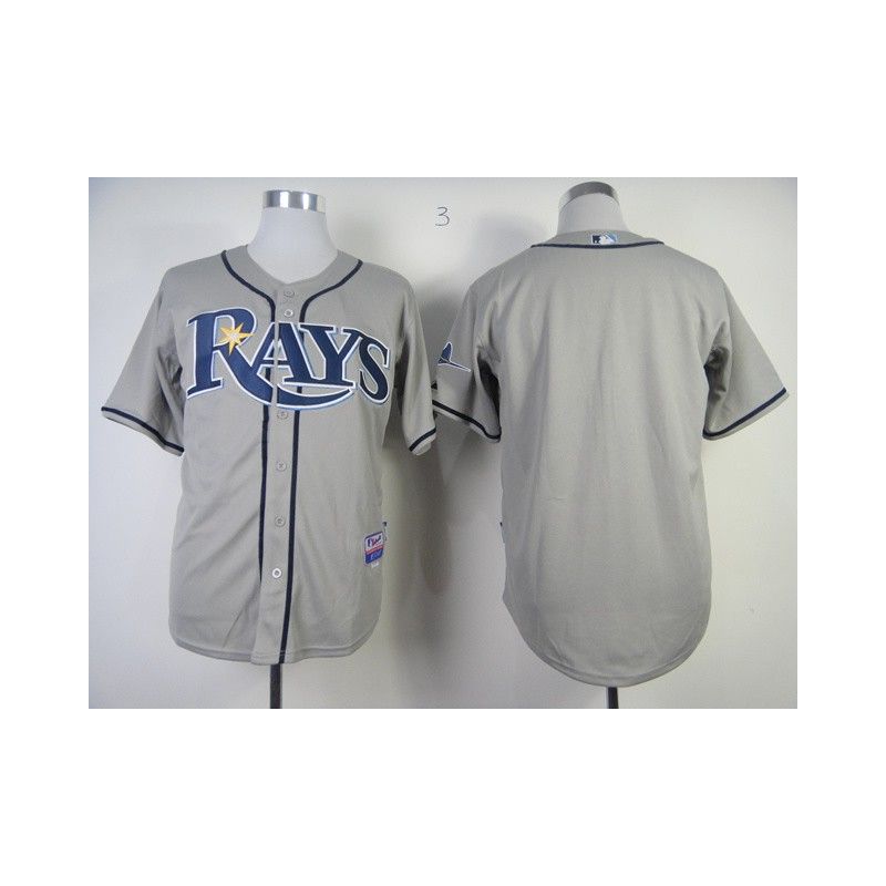 Cheap Rays Jersey From China Grey Blank